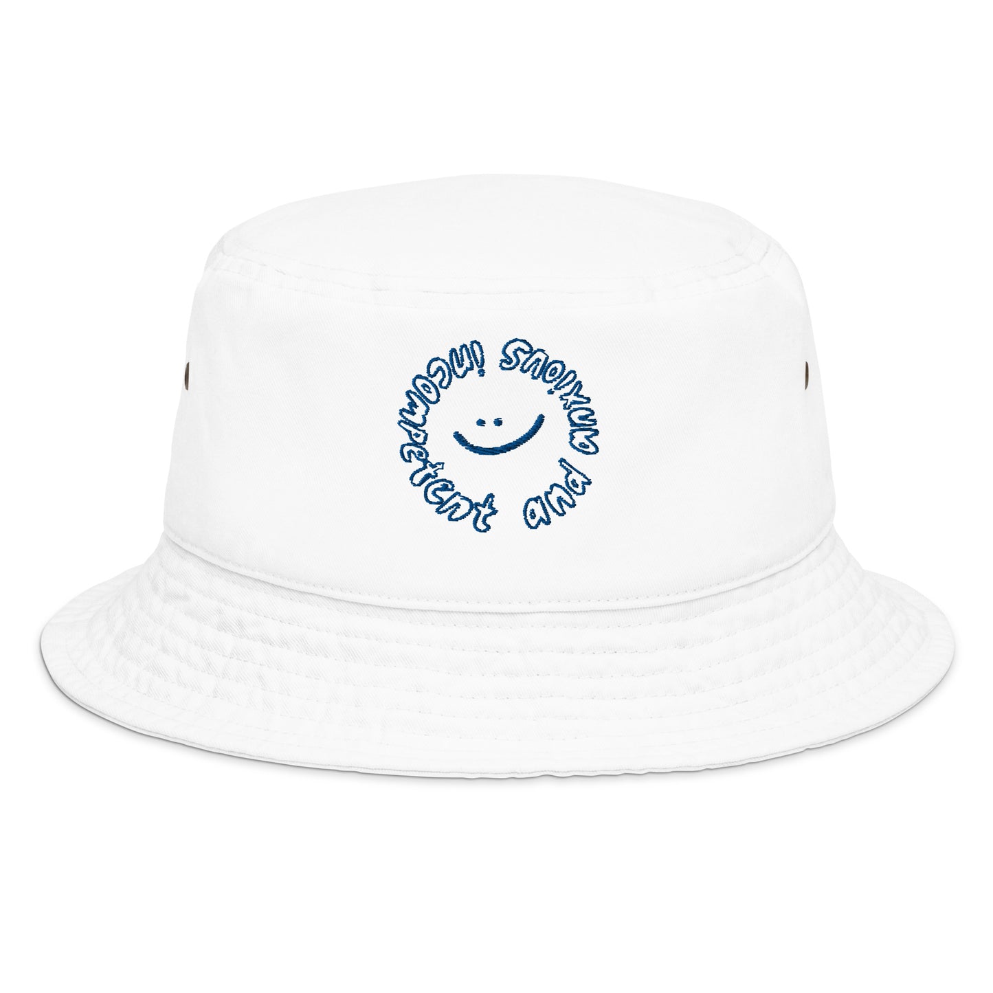 "anxiousandincompetent" bucket hat