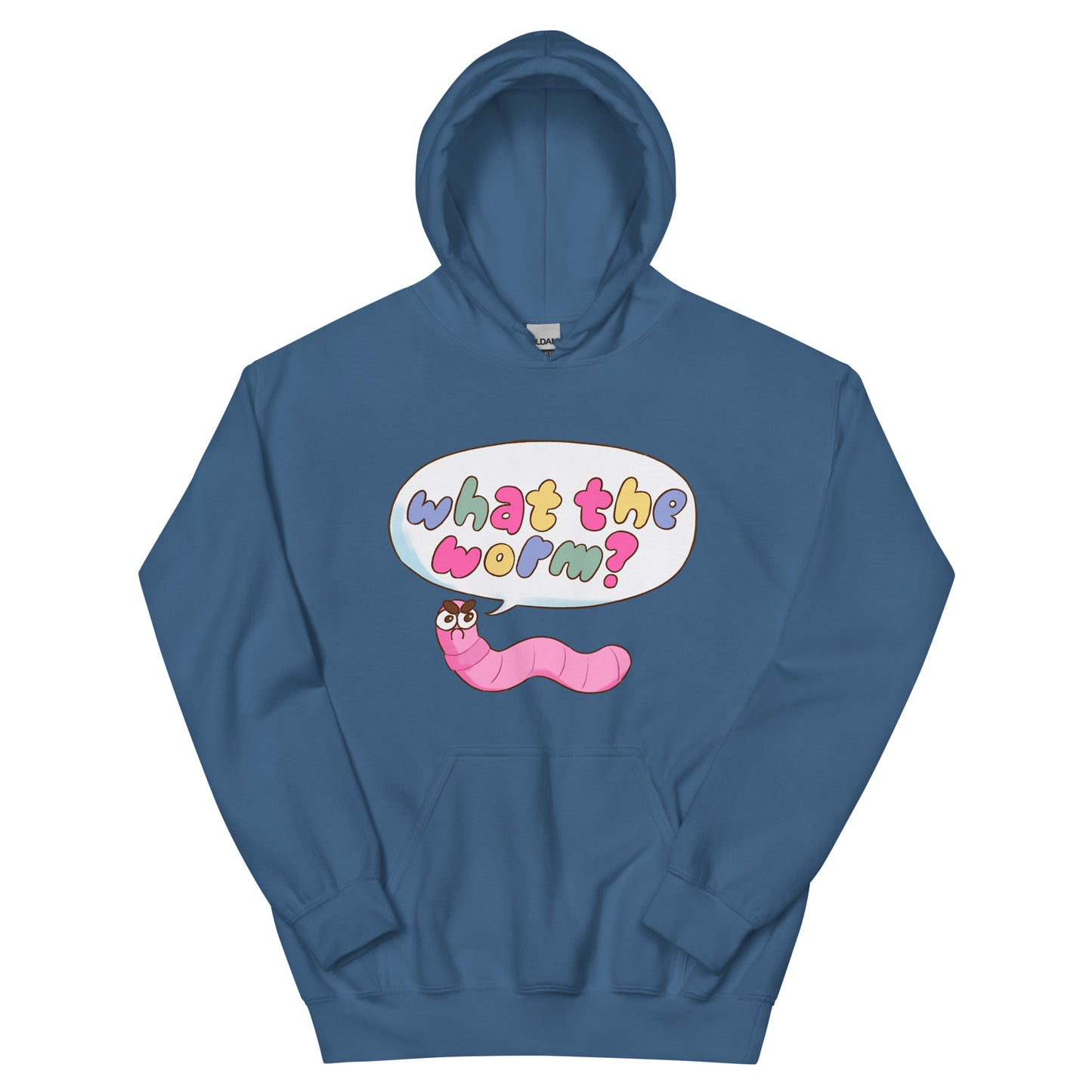 "What the worm?" hoodie