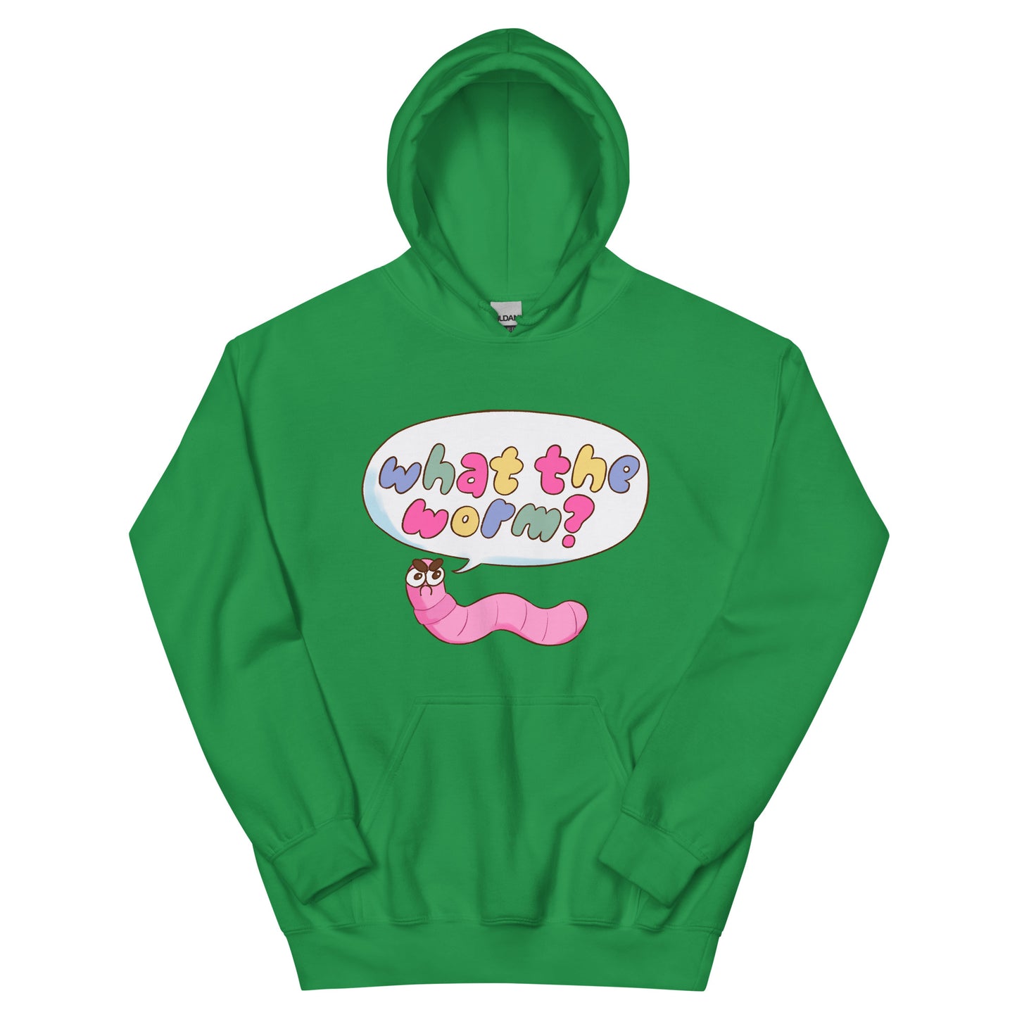 "What the worm?" hoodie