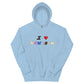 "I h8 Kowloon" unisex hoodie