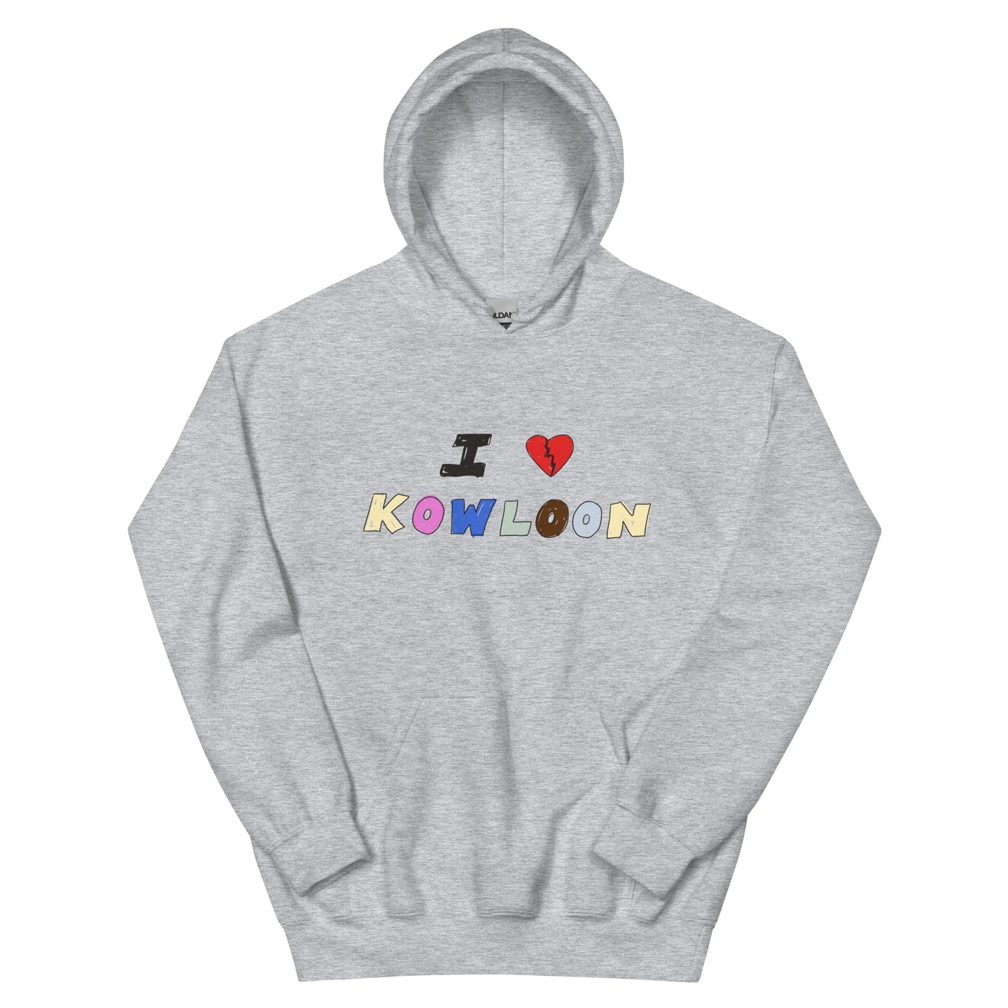 "I h8 Kowloon" unisex hoodie