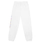 "anxiousandincompetent" white unisex sweatpants
