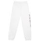 "anxiousandincompetent" white unisex sweatpants