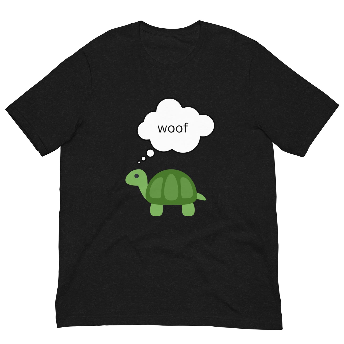 "Woof" unisex tee