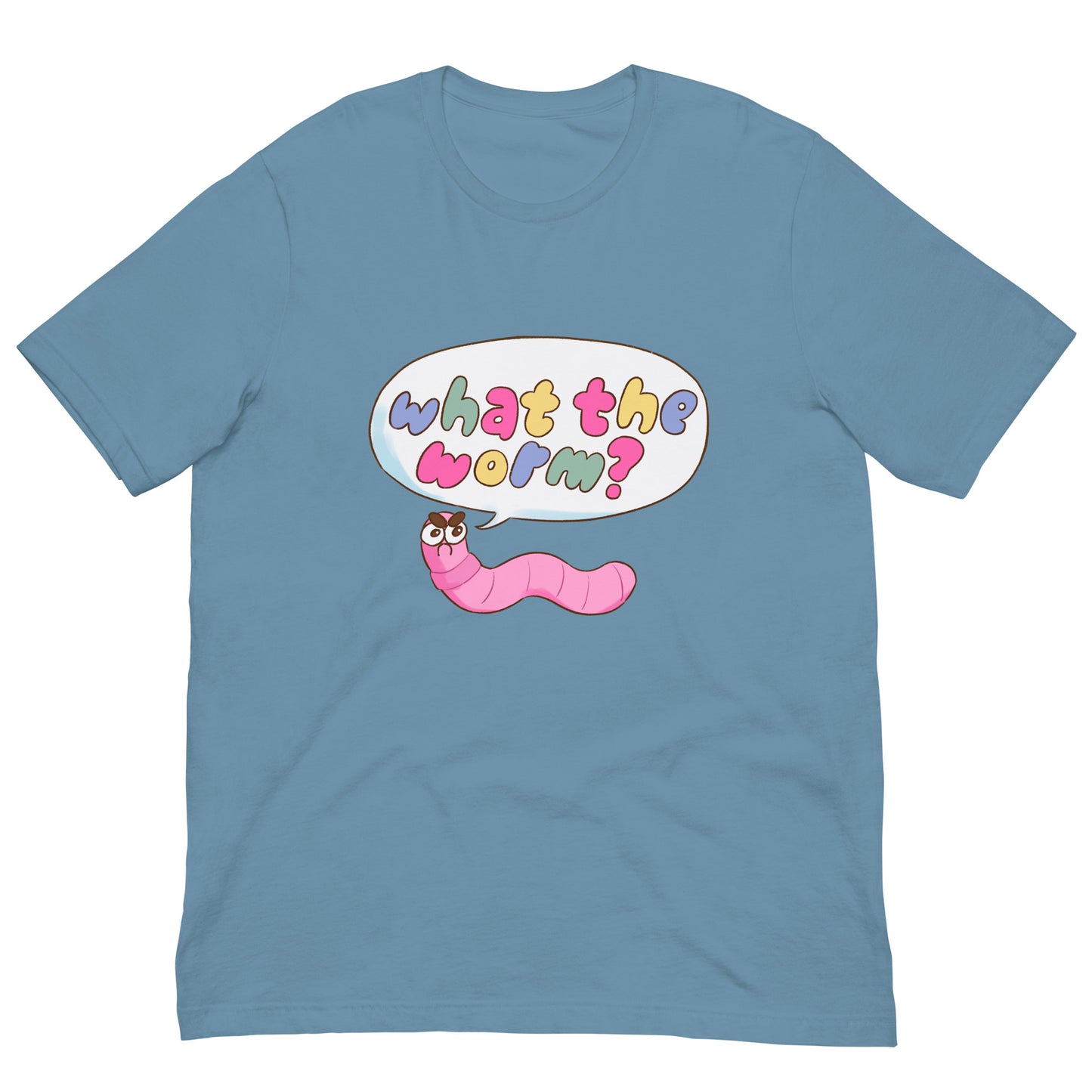 "what the worm?" unisex tee